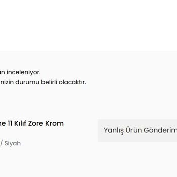 Getmobil'de Sipariş İptali Ve İade Sorunları: Yanlış Renk, Reddedilen Kargo Kodu Ve Geciken Ücret İadesi