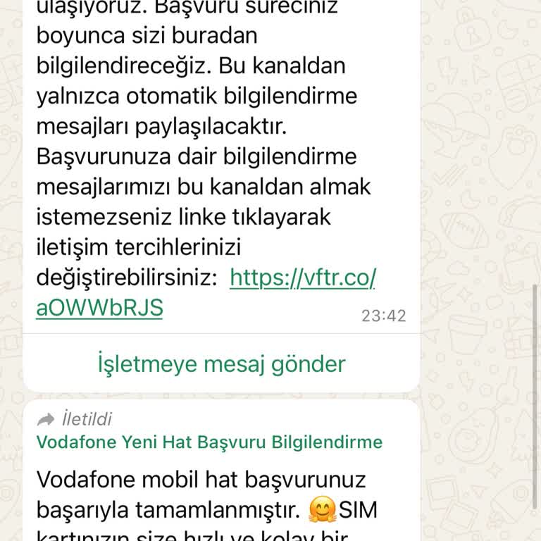 Vodafone Hat Taşıma Sürecinde Yaşanan Gecikme Ve İptal Sorunları