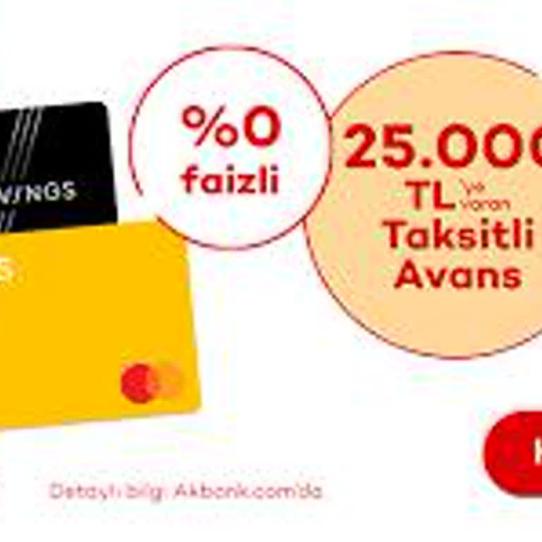 Akbank'ın 0 Faizli Nakil Avans Kampanyası Hayal Kırıklığı