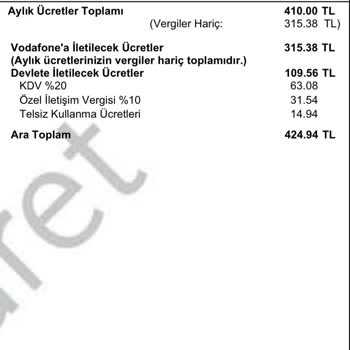 Fatura Şoku: Taahhütlü Müşteriye Sürpriz Zam