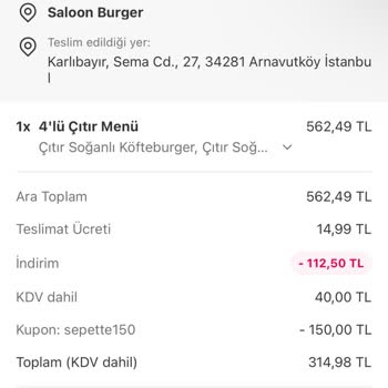 Teslim Edilmeyen Sipariş, Çözülmeyen Sorun!