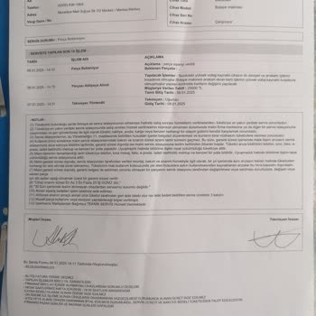 Tamir Edilmeyen Cihazlar Ve İade Talebi