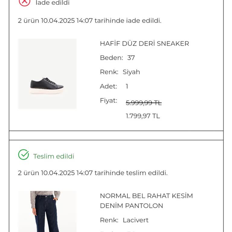 Yargıcı'dan Sipariş Ettiğimiz Ürünler Teslim Edilmiyor!