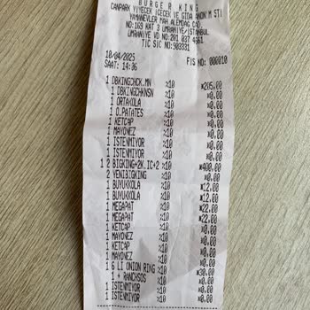 Burger King'de Müşteri Memnuniyetsizliği Ve Hizmet Eksiklikleri