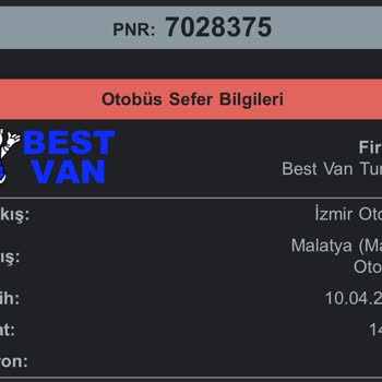 Best Van Turizm İle Yaşanan Olumsuz Deneyim