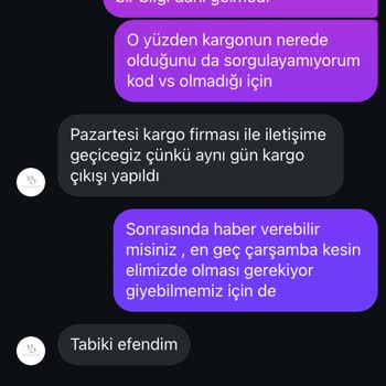 Sipariş Verilen Abayalar Teslim Edilmedi