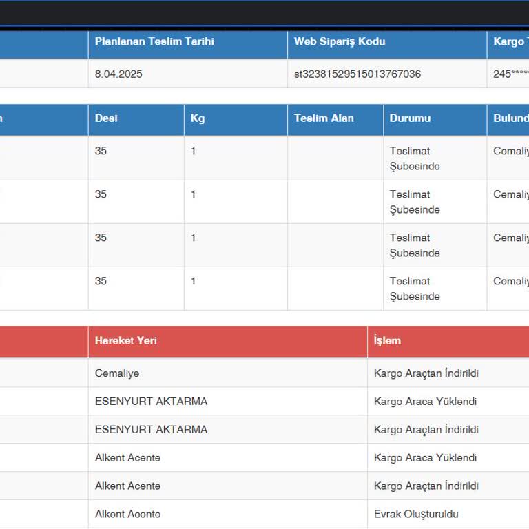 Sürat Kargo'nun Geciken Dağıtım Kabusu