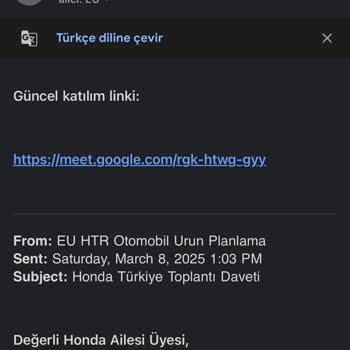 Yanlış Hediye Çeki: Honda'dan Beklenmeyen Hata!