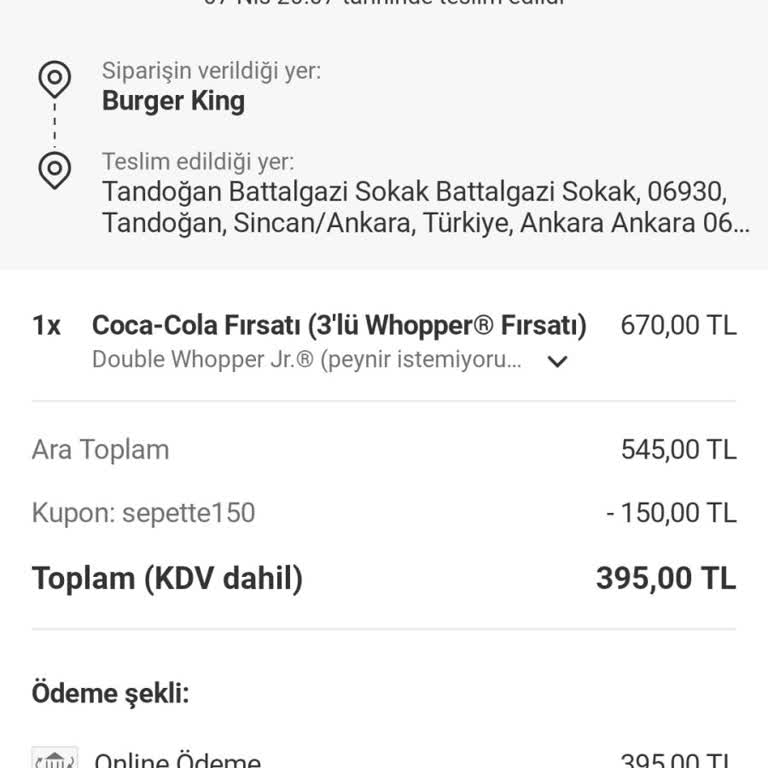 Siparişim Teslim Edilmedi Ve Çözüm Sunulmadı