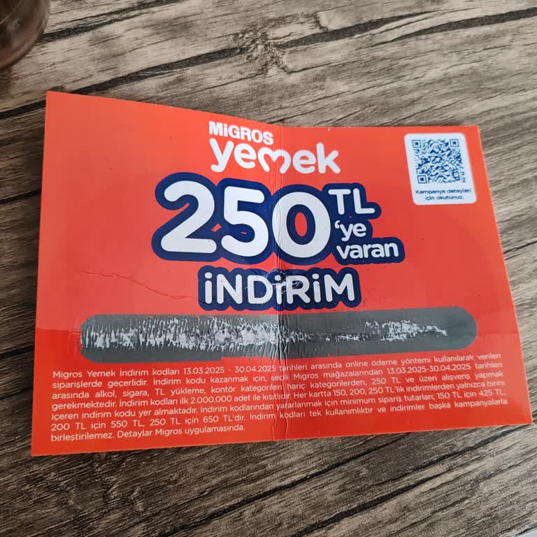 Migros Yemek Kartı Kazıma Sorunu