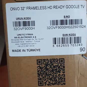 Onvo TV Kurulum Ücreti Mağduriyeti