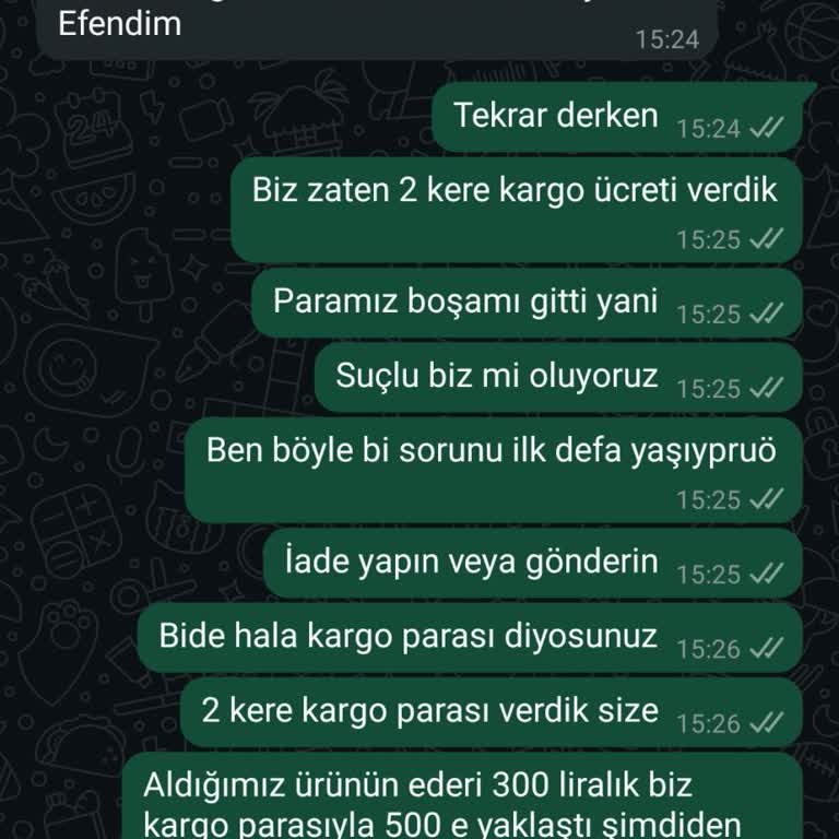 Kargo Ücreti Ve Ürün Teslimatı Sorunu