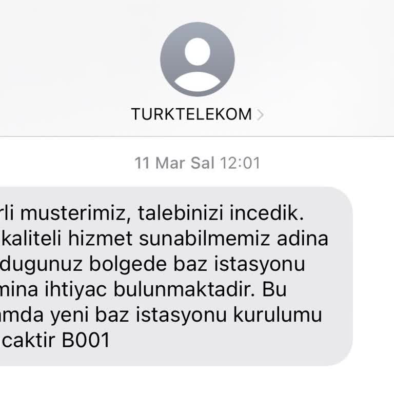 Türk Telekom'un Yetersiz Şebeke Ve Yüksek Cayma Bedeli Sorunu