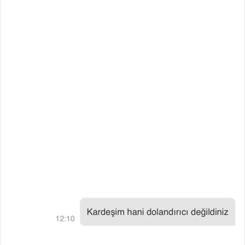 Teslim Edilmeyen Ürün Ve Sessiz Kalan Mesajlar