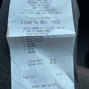 Dürümler Ve Patatesler Beklentileri Karşılamadı