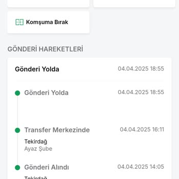 Trendyol Express Kargo Hareketliliği Ve İptal Sorunu