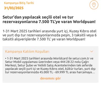 Worldpuan Kampanyasında Eksik Puan Yatırma Sorunu