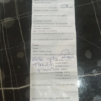 İstiklal Adasay Mobilya'da Çözülmeyen Koltuk Sorunu