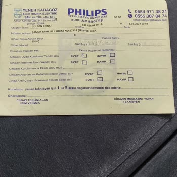 Philips TV'de Tekrarlayan Görüntü Sorunu