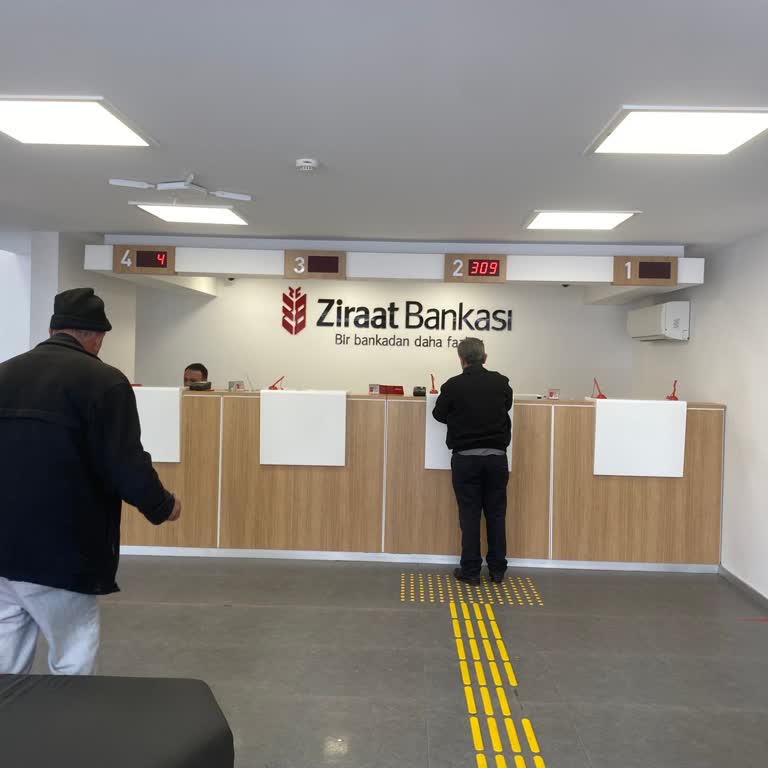 Ziraat Bankası Şubesinde Müşteri Hizmetleri Sorunu