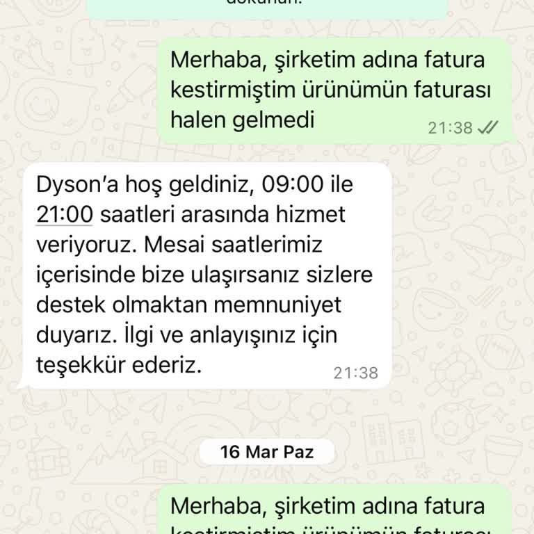 Yanlış Fatura Kesimi Ve Yetersiz Müşteri Hizmetleri