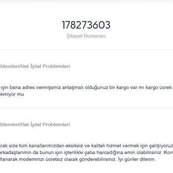 Turkcell İle İletişim Sorunları Ve Yavaş Hizmet