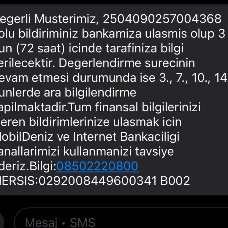Eksik Bilgilendirme Ve Gizli Ücretler: Denizbank'a Şikayet