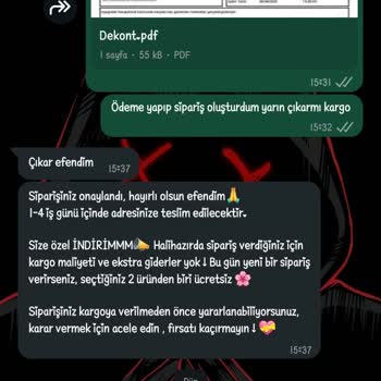 Sipariş Sonrası İletişim Sorunu Ve Kargo Belirsizliği