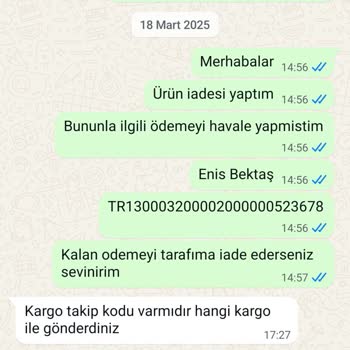 Yanlış Ürün Ve İade Sorunu Çözülmedi
