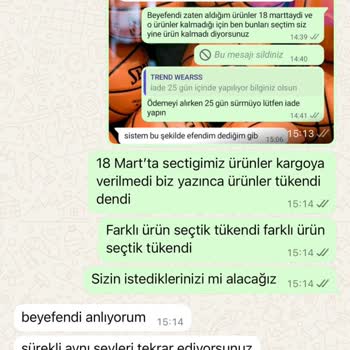 Sipariş Karmaşası Ve İletişim Eksikliği