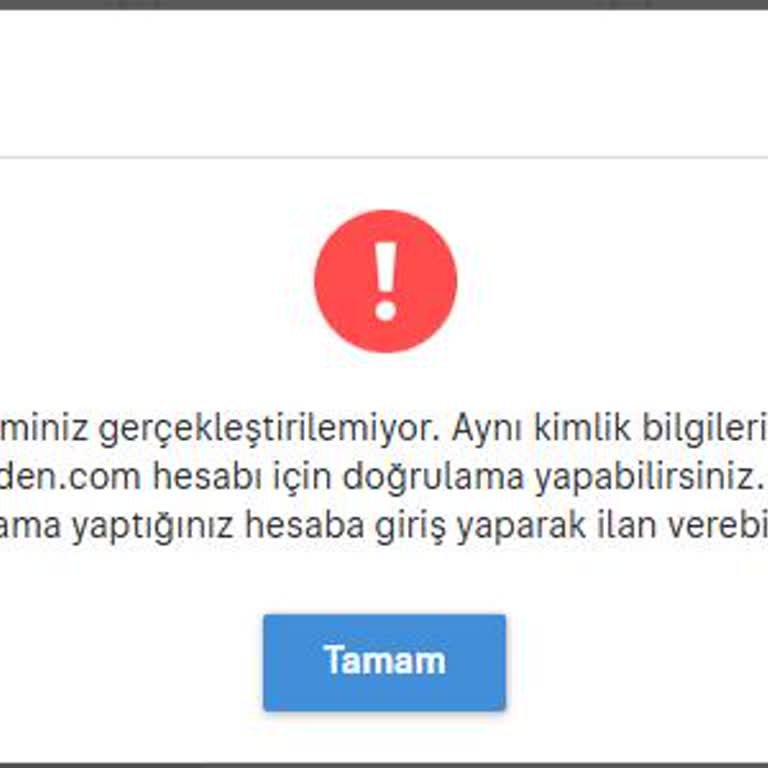E-Devlet Doğrulama Sorunu: Hesap Silindi, Yeni Hesapta Doğrulama Yapılamıyor