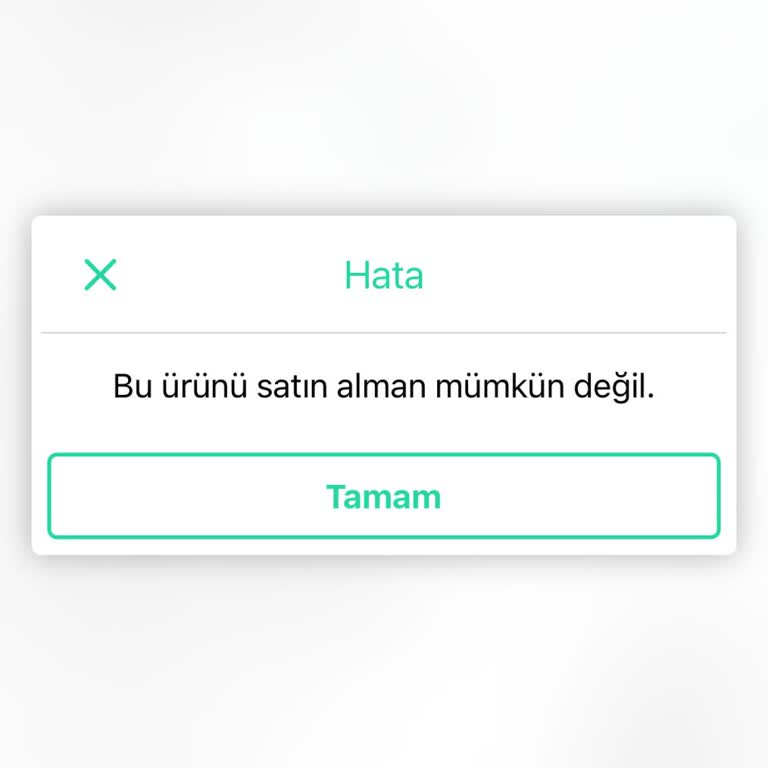 Dolap Ürün Alış Ve Satışında Karşılaşılan Uyarı Sorunu!