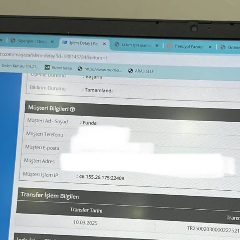 Moda Aksadan Alışverişte Teslimat Ve İade Sorunu