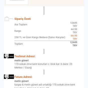 Trendyol'dan Yanlış Ürün Teslimatı Ve İlgisizlik