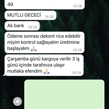 Ayna Siparişi Sonrası Engellendim