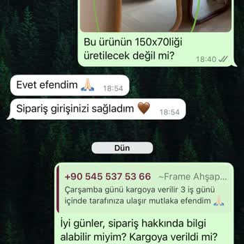 Ayna Siparişi Sonrası Engellendim