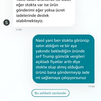 Amazon'dan Alınan Laptopun Teslim Edilmemesi Ve Para İadesi Zorlaması