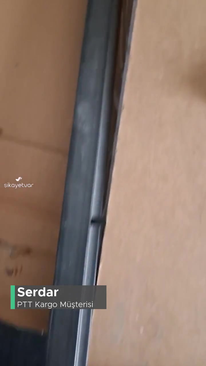 PTT Kargo Kırık Ürün Teslimi Yaptı videonun kapak resmi