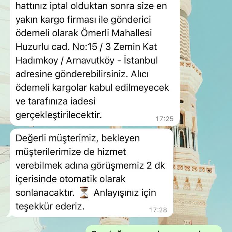 Modem İade Sürecinde Yaşanan Kargo Ücreti Sorunu Ve Müşteri Memnuniyetsizliği