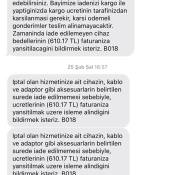 Superonline İle Yanıltıcı Fatura Ve İade Sorunu