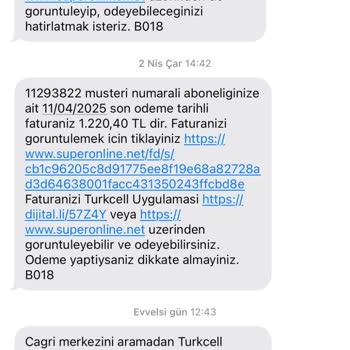 Superonline İle Yanıltıcı Fatura Ve İade Sorunu