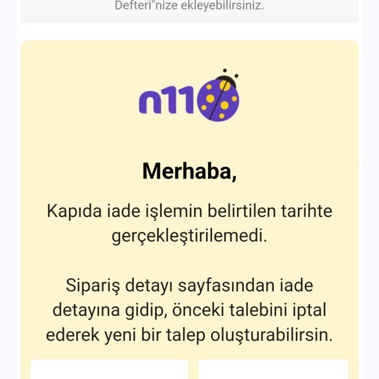 İade Sürecinde Yaşanan Sorunlar Ve Eksik Hizmet