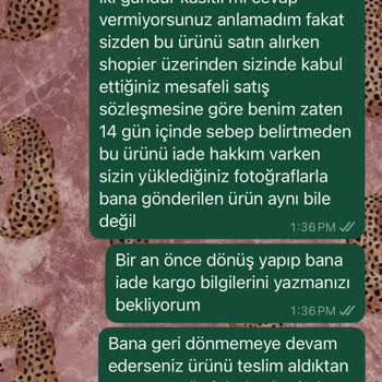 Yanıltıcı Ürün Ve İlgisiz Satıcı Deneyimi