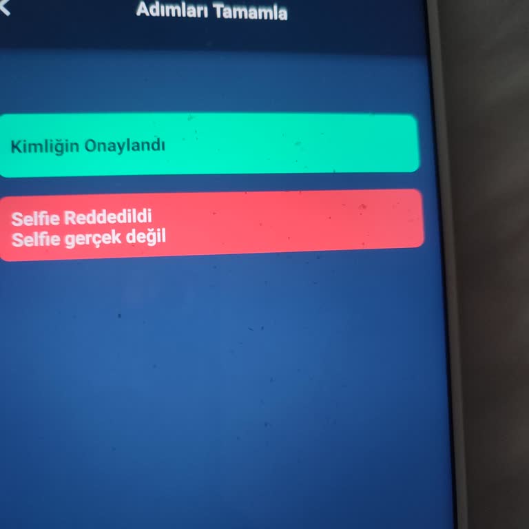 Binance TR'de Selfie Doğrulama Sorunu