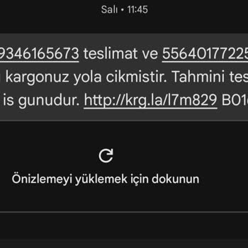 Siparişim Hala Ulaşmadı Ve Aras Kargo'dan Yanıltıcı Bilgi Aldım