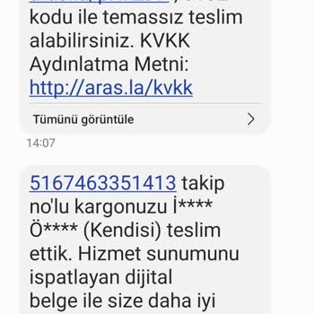 Aras Kargo'nun Bitmeyen Teslimat Sorunları