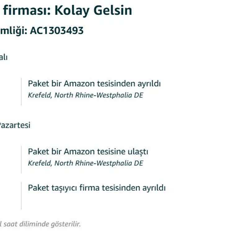 Amazon'dan Alınan Ürünün Teslimat Sorunu Ve Müşteri Hizmetleri İlgisizliği