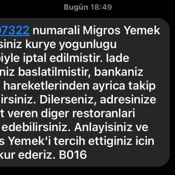 Burger King'de İptal Edilen Sipariş Ve Tekrarlayan Sorunlar