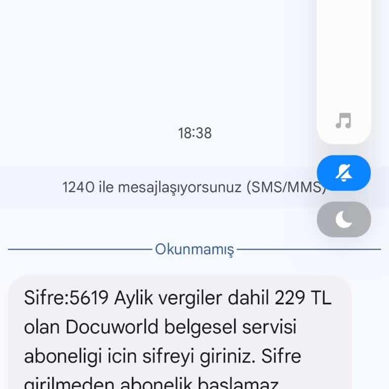 İzinsiz Docuworld Aboneliği Şikayeti