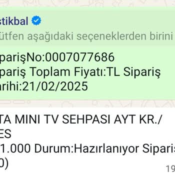 50 Gündür Teslim Edilmeyen Televizyon Sehpası